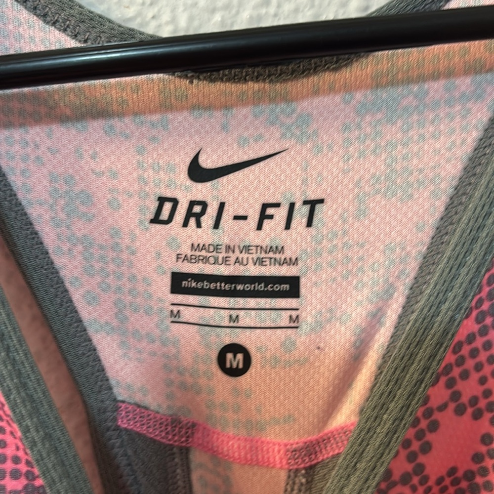 Nike Women's Pink Tank Top - Picture 3 of 5